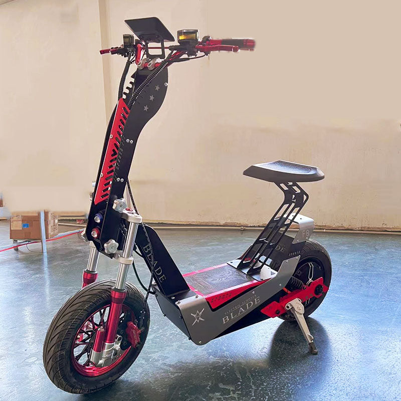 ZAPLON F8 NFC Electric Scooter | 5500W Motor, 72V 50AH Battery, 130km Range | Off-Road 90km/h High-Speed Scooter