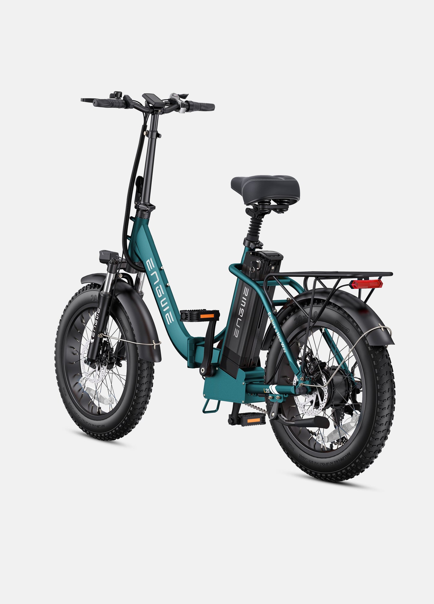 ENGWE L20 2.0 EBIKE | Step-Thru Fat Tire Electric Bike | City Commuter