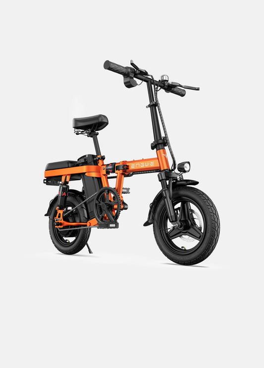 ENGWE T14 EBIKE | Mini Folding Electric Bike | Ultra-Compact City Commuter