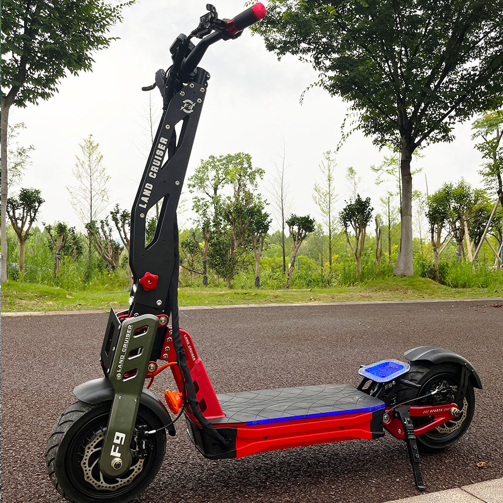 F9 Electric Scooter  40ah Lithium Battery Dual Motor NFC Off-Road Escooter 12'' Fat Tire 62.5MPH LCD